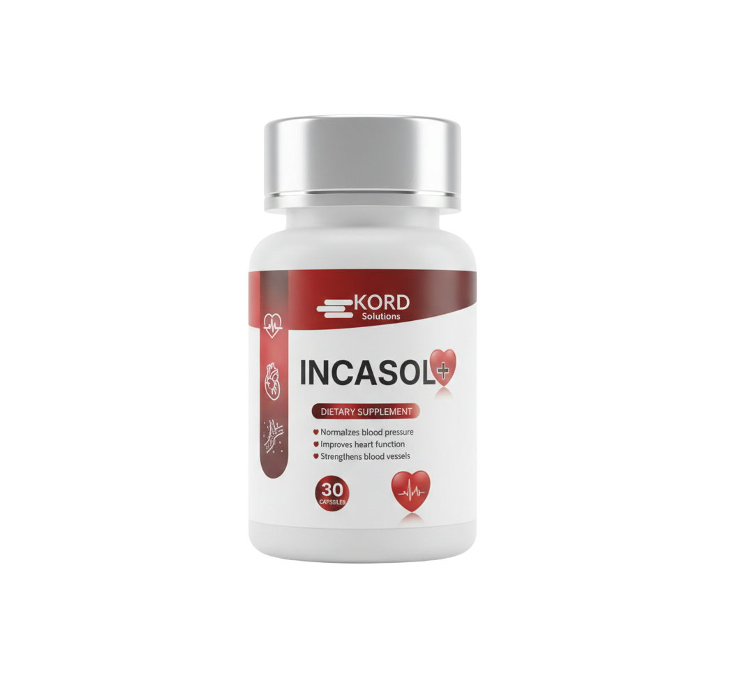 Incasol+ natural heart health supplement